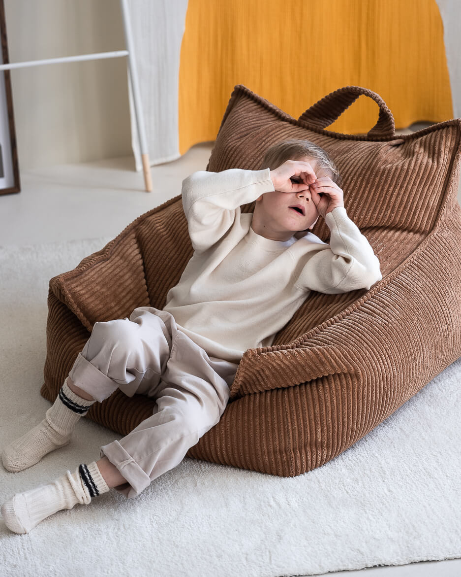Beanbag Chair - Pana - Toffee - Casa de Fieras