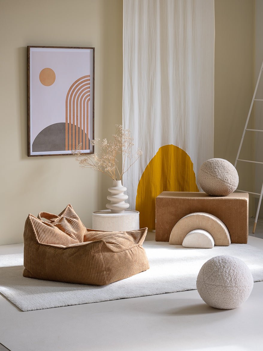 Beanbag Chair - Pana - Toffee - Casa de Fieras