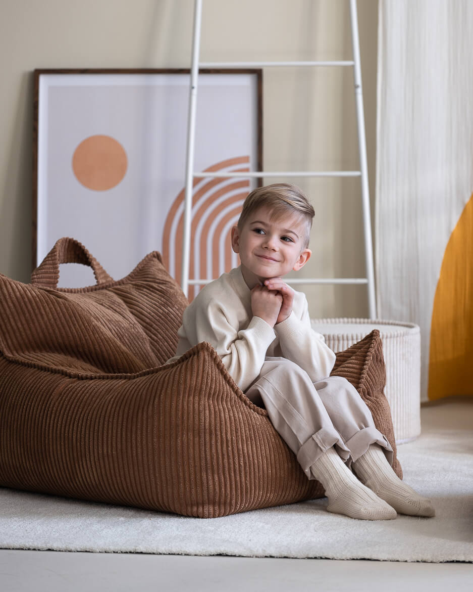 Beanbag Chair - Pana - Toffee - Casa de Fieras