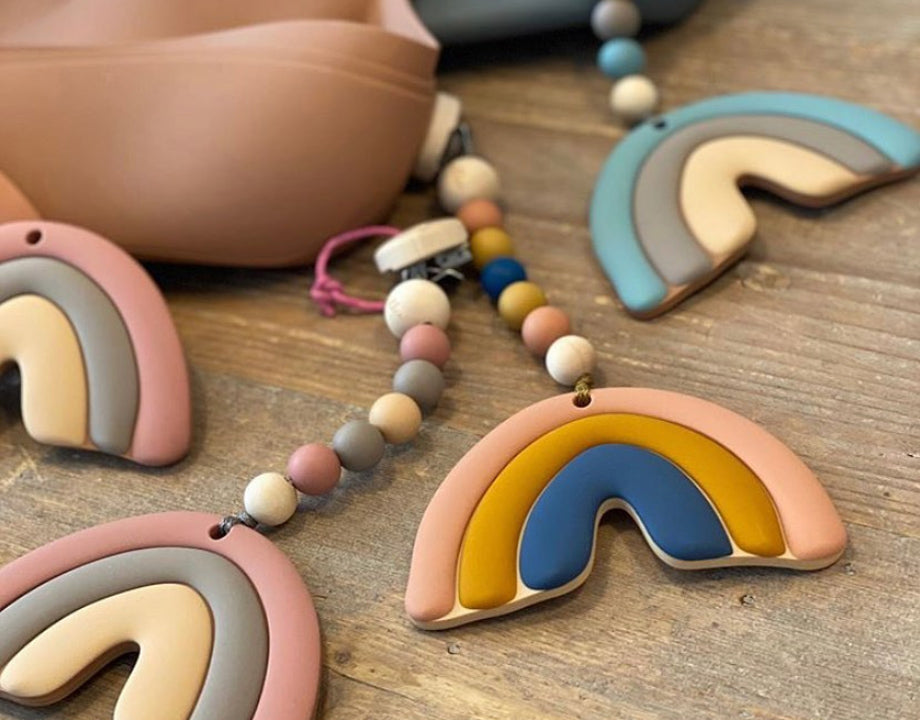 Arcoíris de silicona