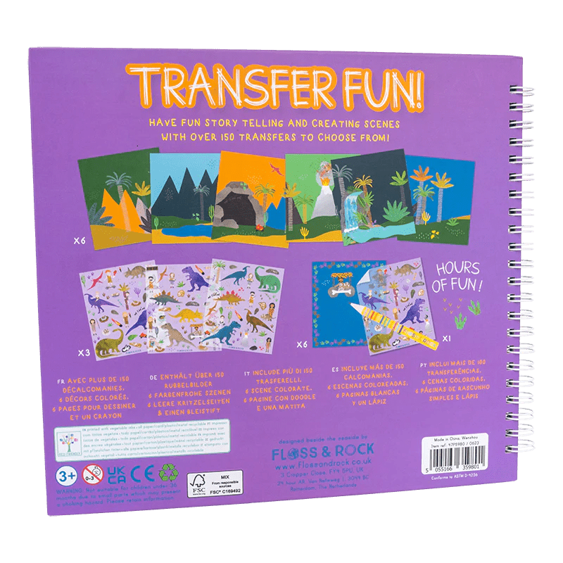 Calco Diversión - Dinosaurios - Casa de Fieras