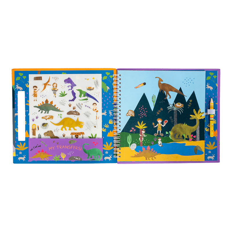 Calco Diversión - Dinosaurios - Casa de Fieras