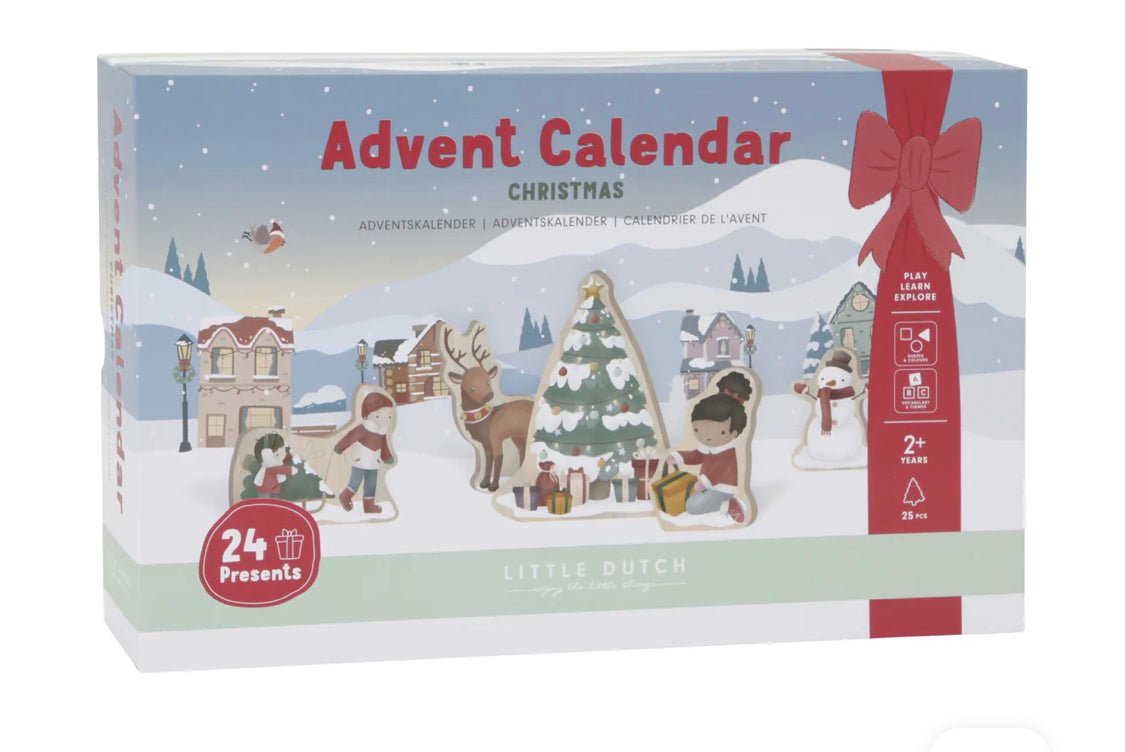 Calendario de adviento - Escena Navideña (Madera) - Casa de Fieras