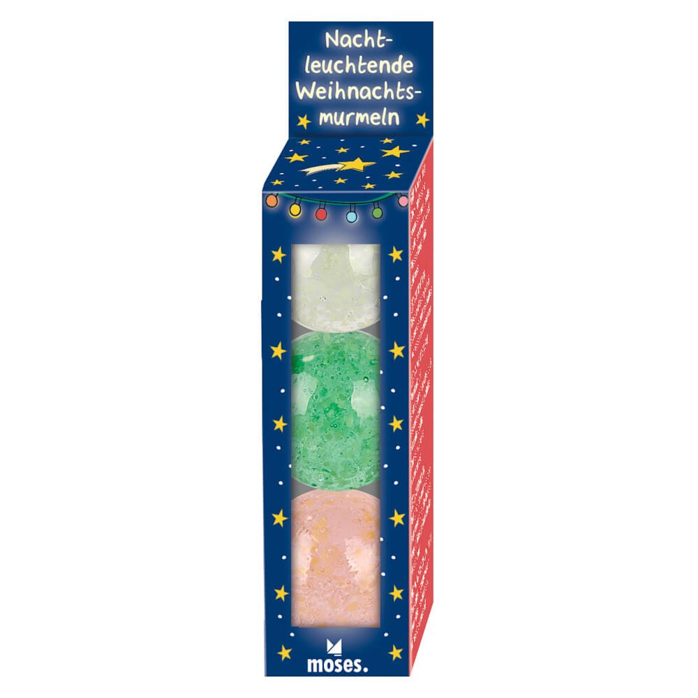 Canicas ¡brillan en la oscuridad! (Set de 3) - Casa de Fieras