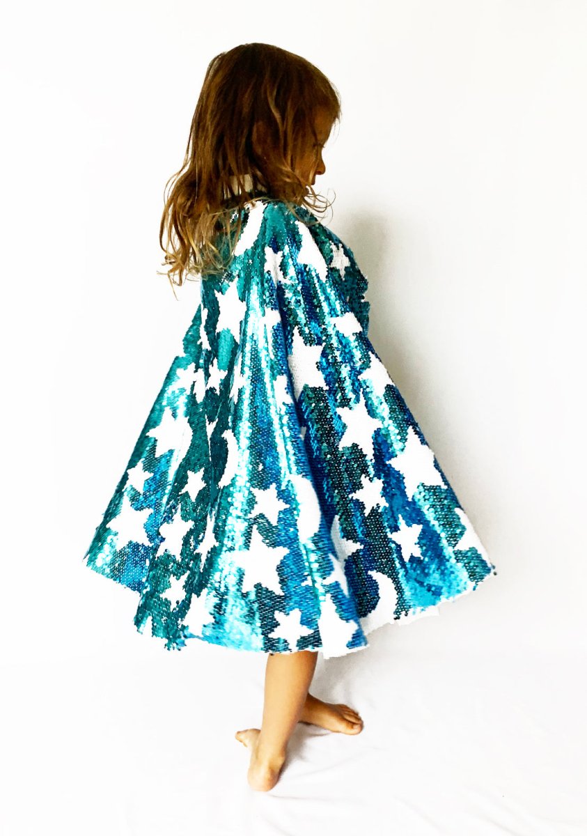 Capa (corta) de lentejuelas - Estrellas - Casa de Fieras