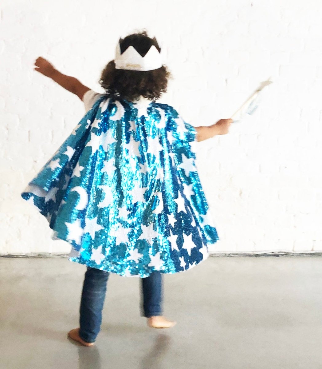 Capa (corta) de lentejuelas - Estrellas - Casa de Fieras