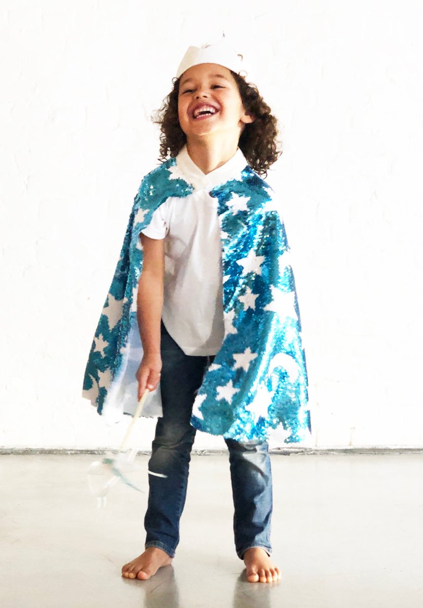 Capa (corta) de lentejuelas - Estrellas - Casa de Fieras