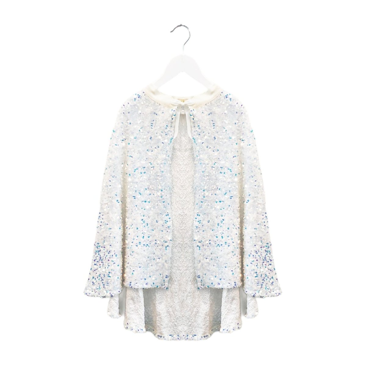 Capa (corta) de lentejuelas - Whitesnow Iridescente - Casa de Fieras