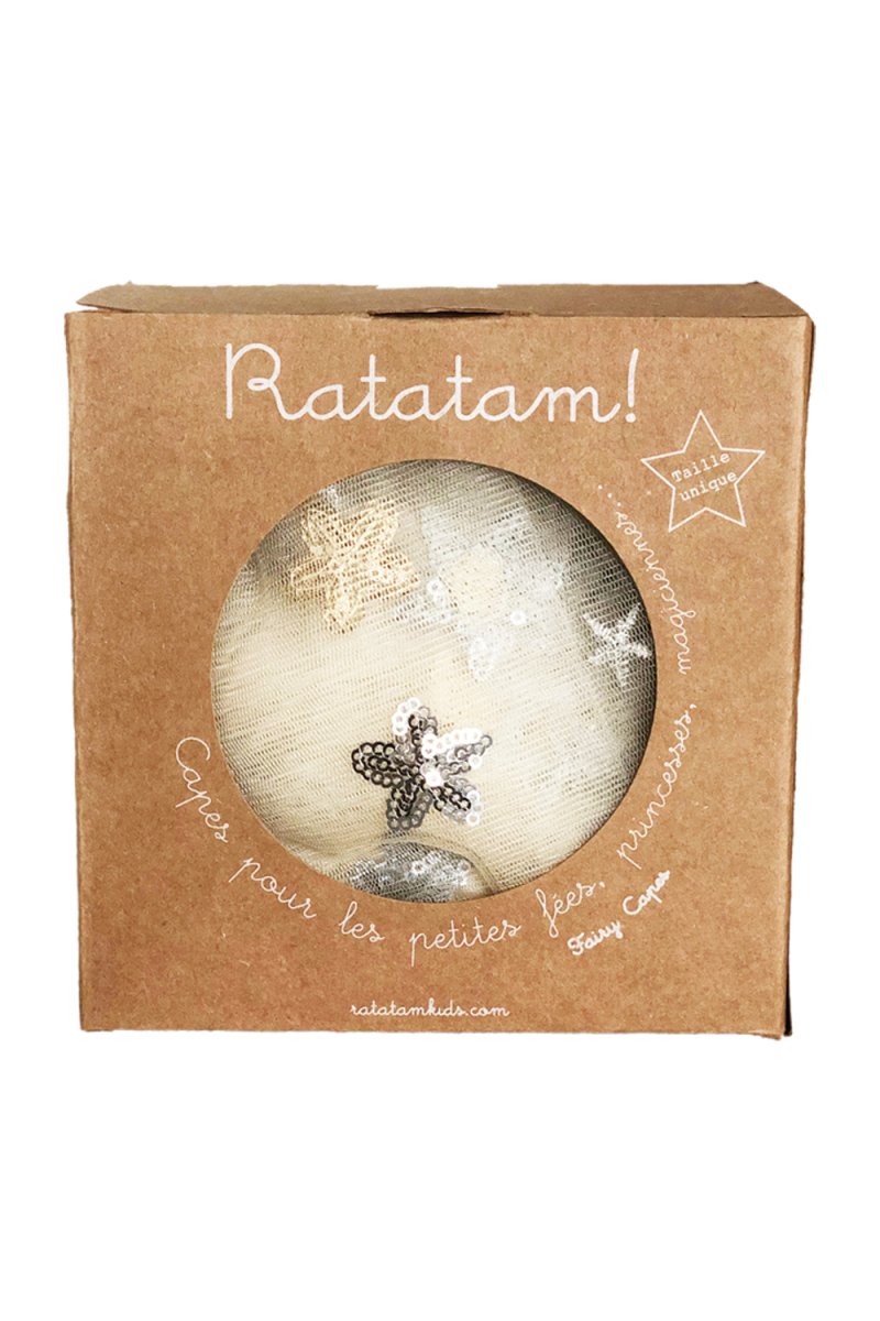 Capa de hada bordada en oro y plata - Casa de Fieras