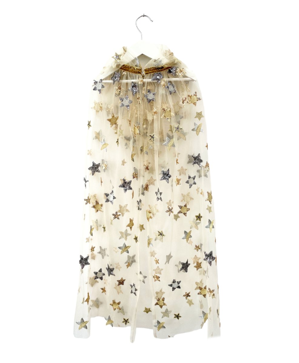 Capa de hada bordada en oro y plata - Casa de Fieras