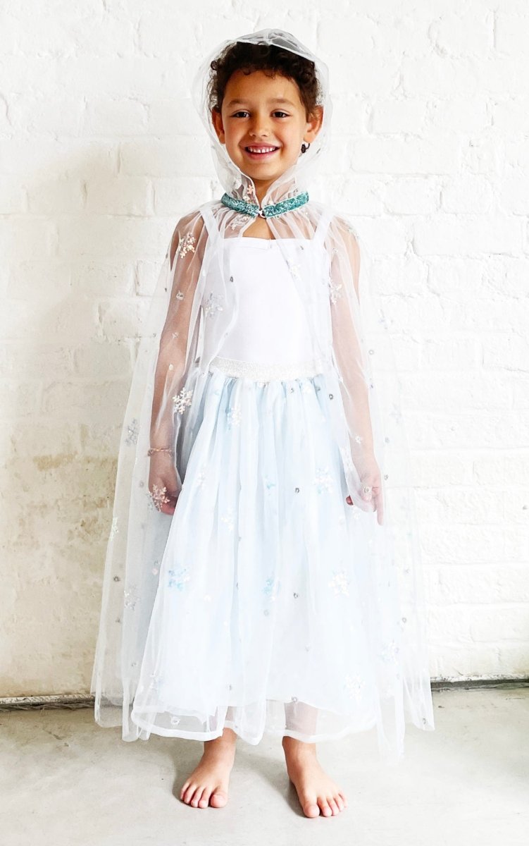 Capa (larga) de tul iridescente - Princesa de Hielo - Casa de Fieras