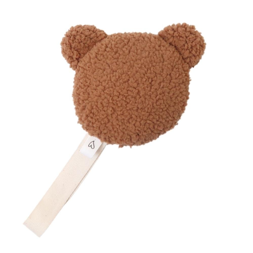 Chupetero/Abrazo peluche - Oso Camel - Casa de Fieras