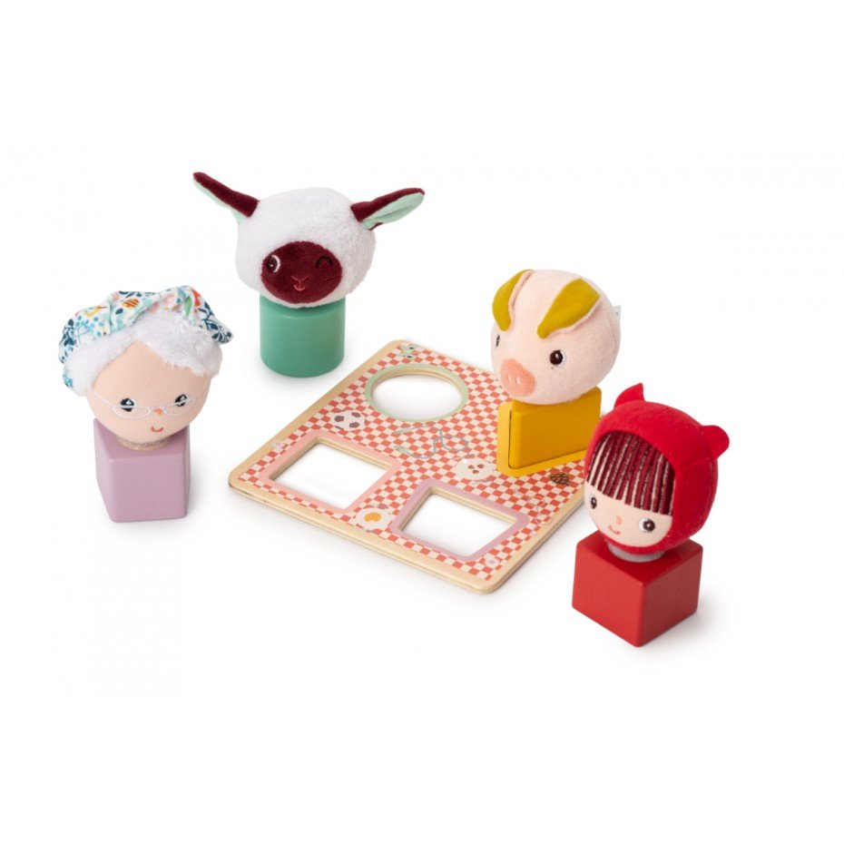 Coche arrastre y Clasificador de formas - Louis - Casa de Fieras