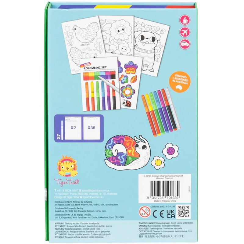 Colorea Amigos - Jardín - Casa de Fieras