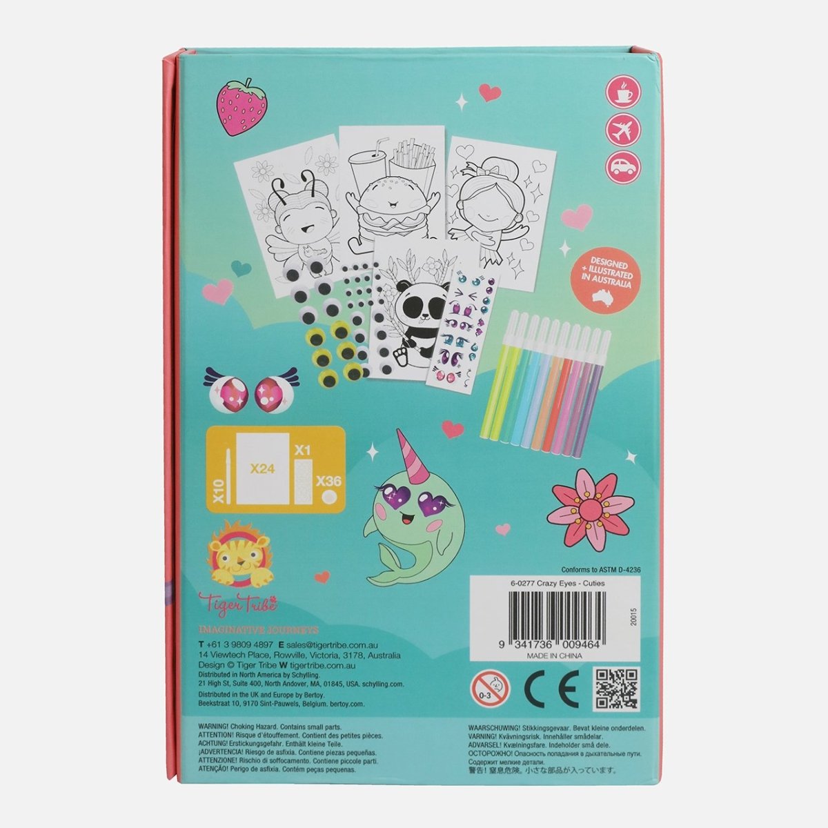 Colorea - Ojos locos - Monadas - Casa de Fieras