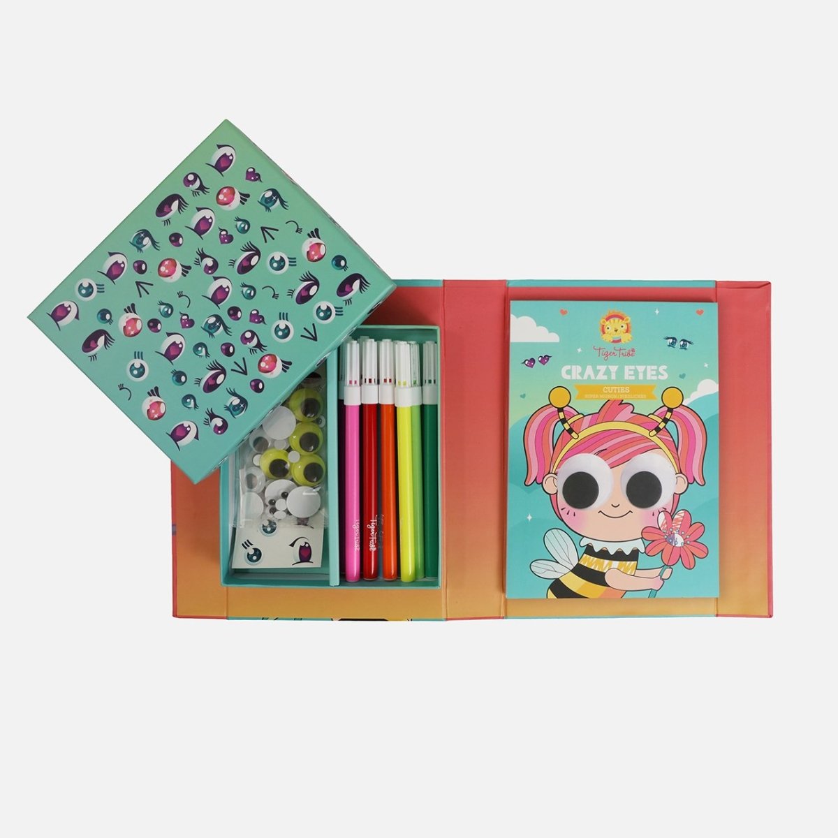 Colorea - Ojos locos - Monadas - Casa de Fieras