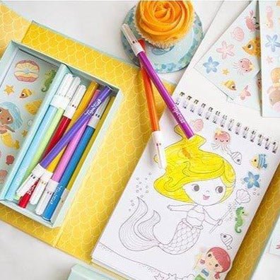 Colorea - Sirenas - Casa de Fieras