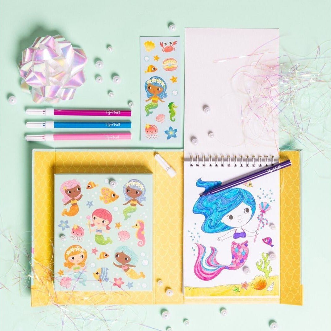 Colorea - Sirenas - Casa de Fieras