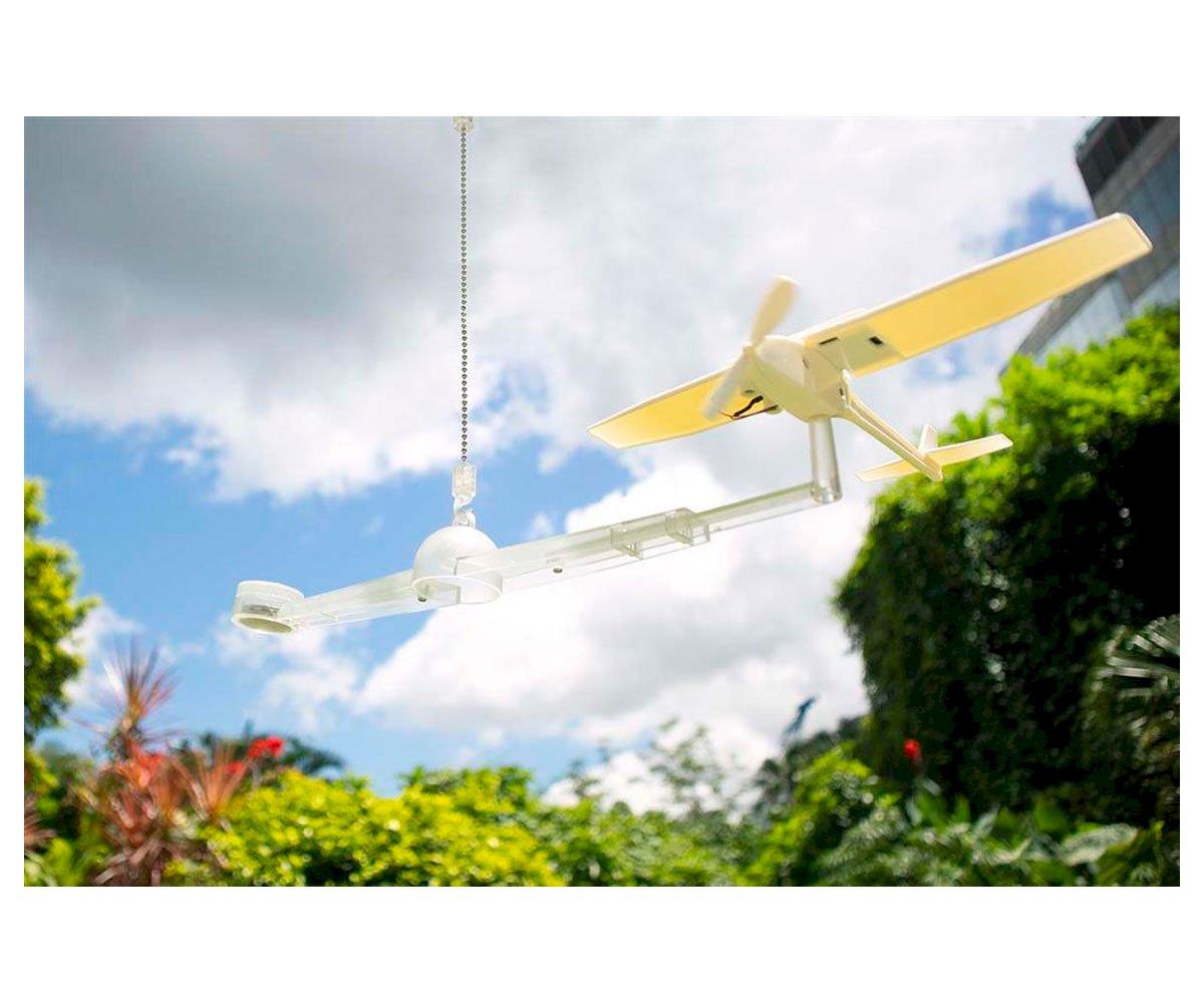 Construye móvil de avión solar - Casa de Fieras