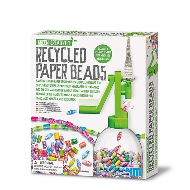 Crea - Cuentas de papel reciclado - Casa de Fieras