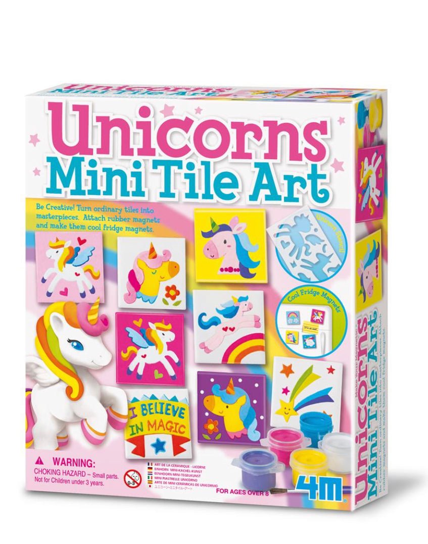 Crea - Imanes para la nevera - Unicornios - Casa de Fieras