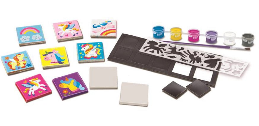 Crea - Imanes para la nevera - Unicornios - Casa de Fieras