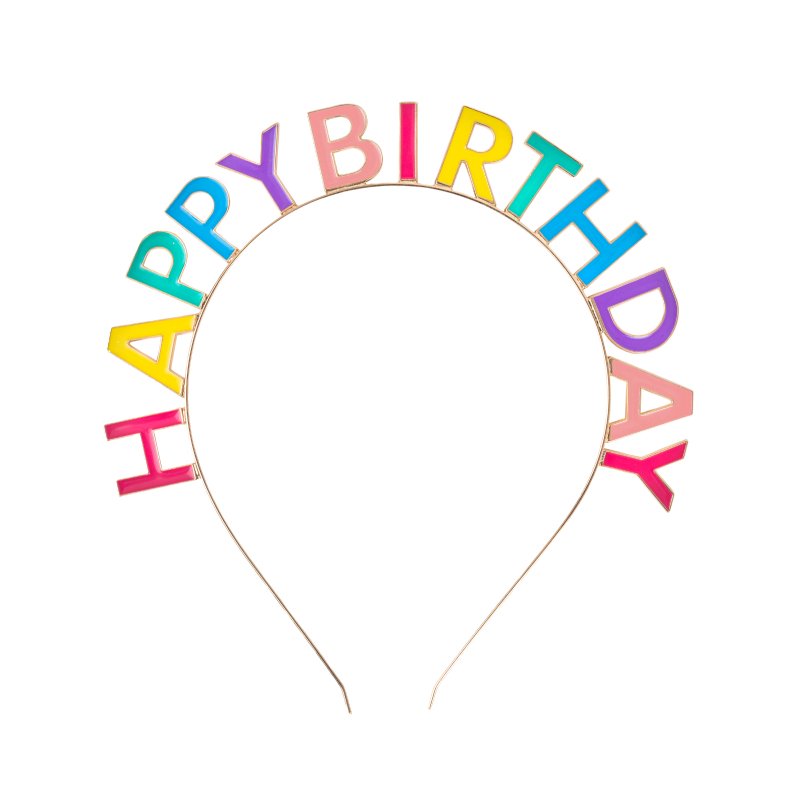 Diadema - Happy Birthday (Arcoiris) - Casa de Fieras