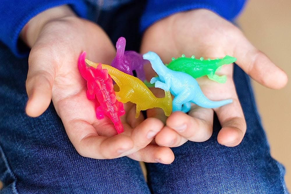 Dinos Neón - Brillan en la oscuridad - Casa de Fieras