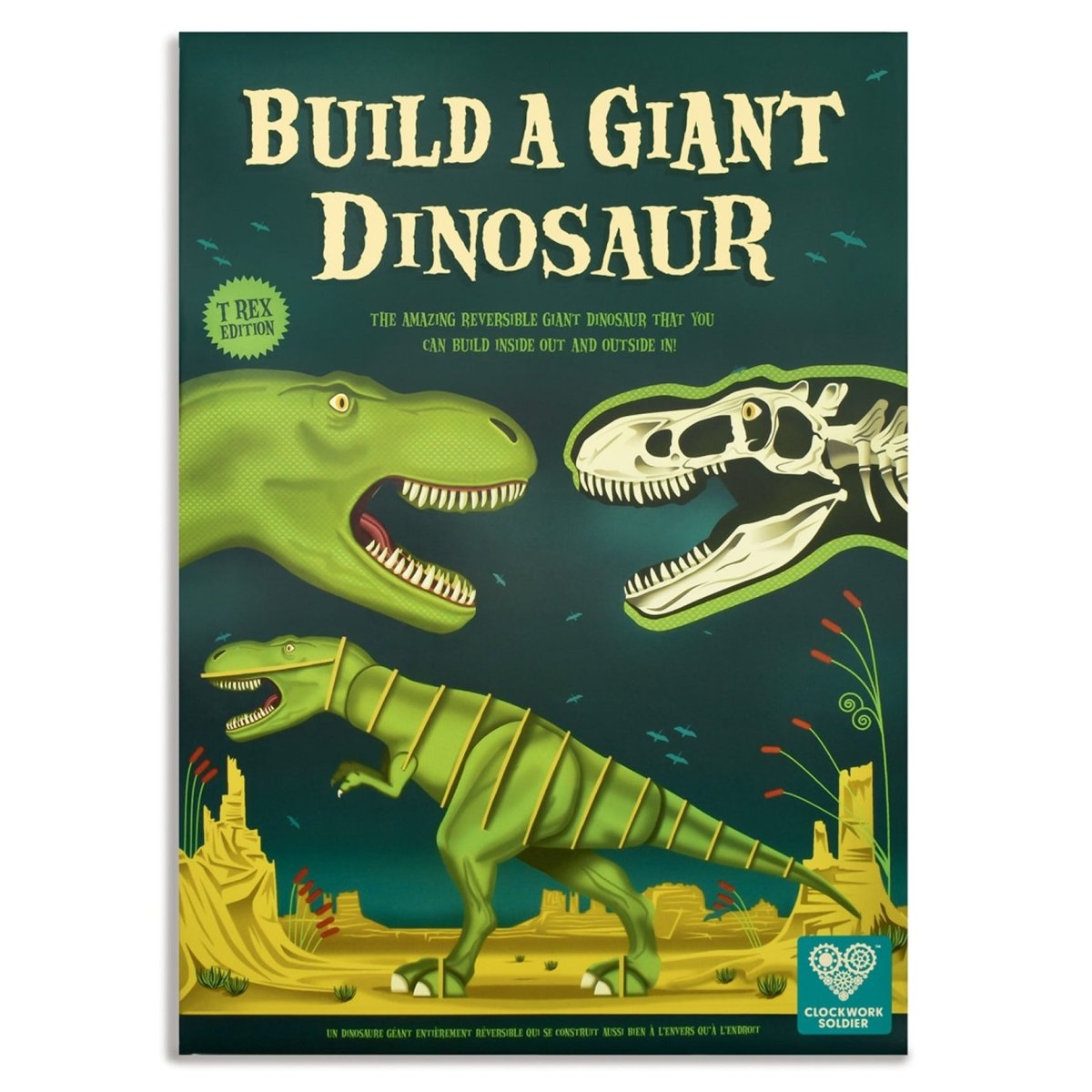 Dinosaurio con esqueleto - Casa de Fieras