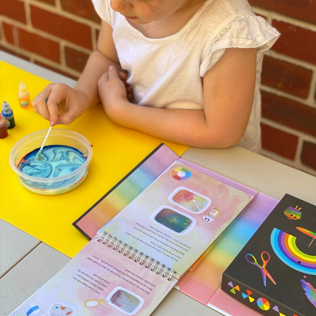 Experimentos - Laboratorio de arcoíris - Casa de Fieras