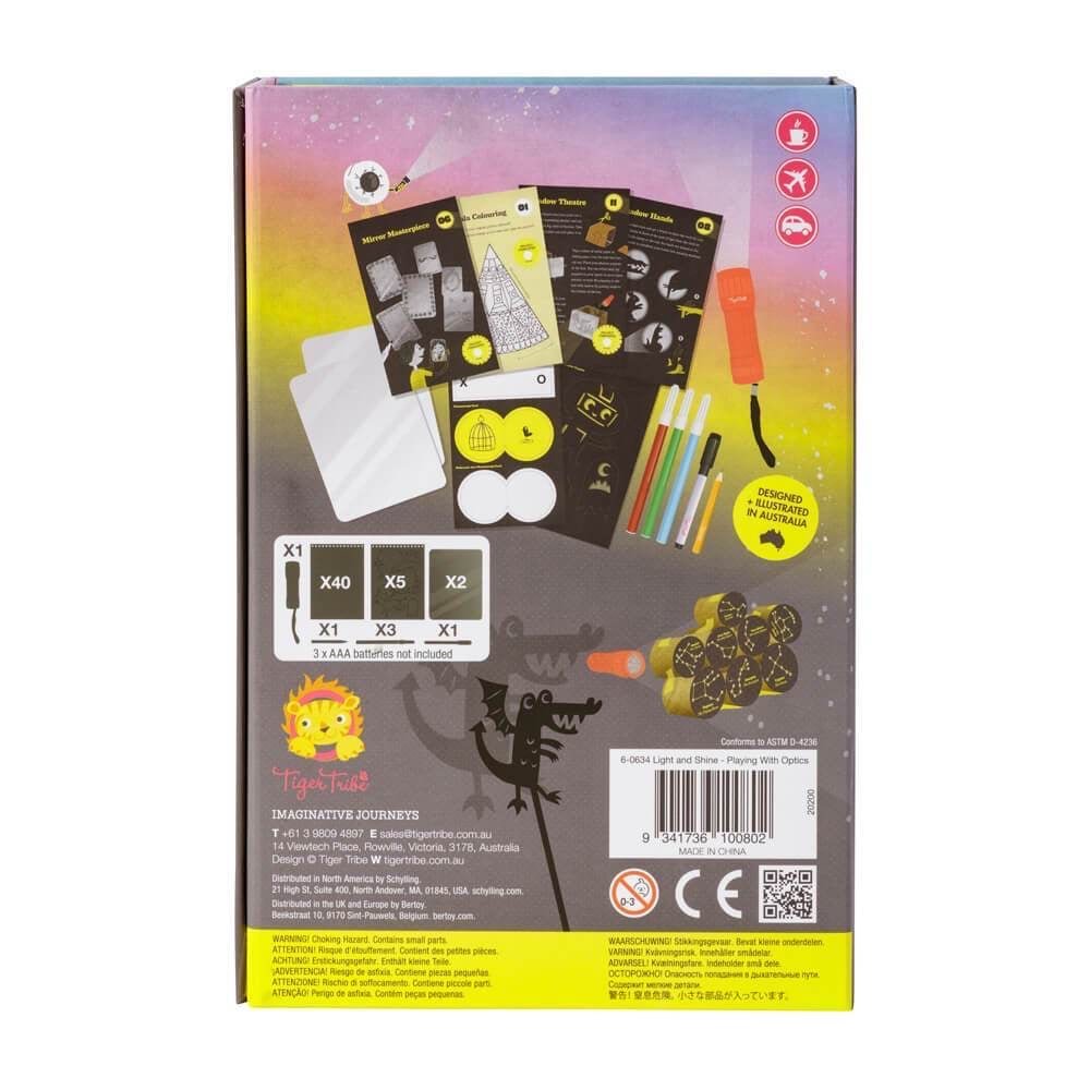 Experimentos ópticos - Casa de Fieras