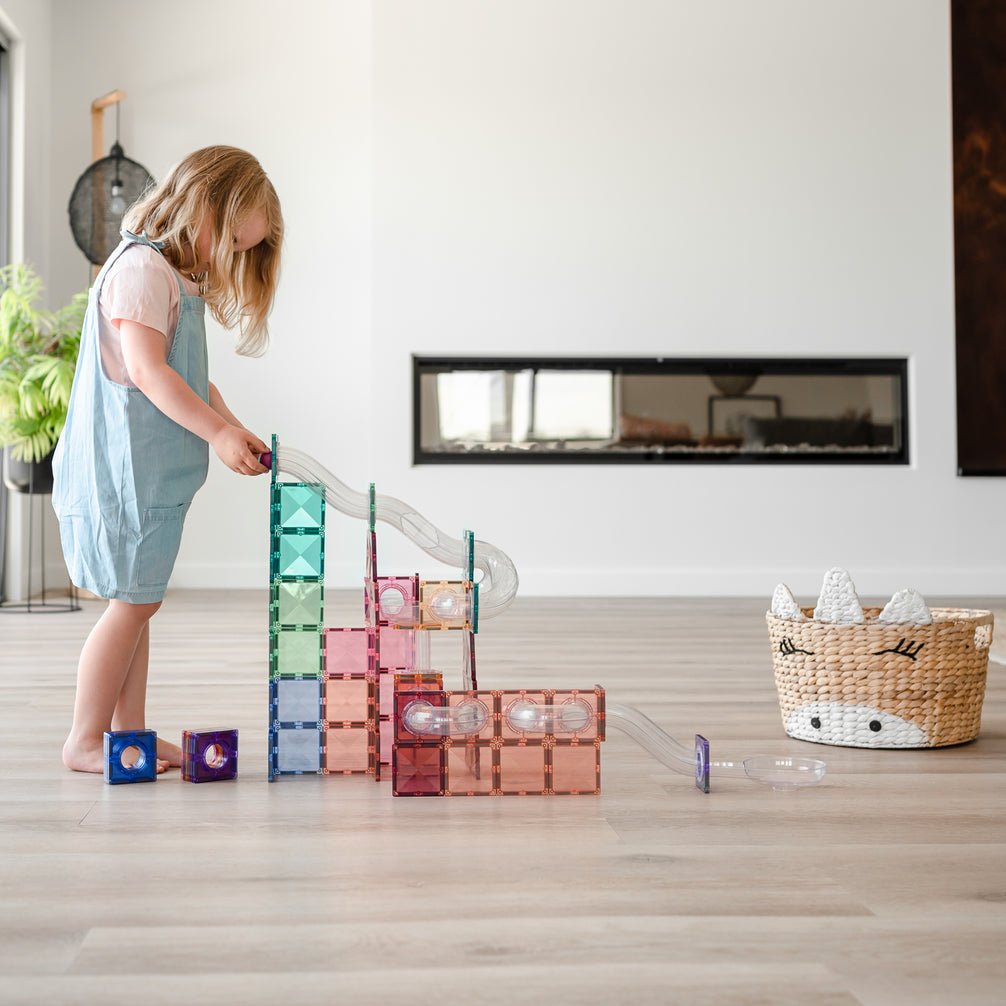 EXTENSIÓN - Circuito bolas - 80 piezas (Pastel) - Casa de Fieras