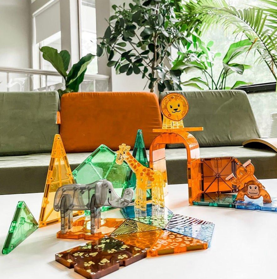 EXTENSIÓN (Magna-Tiles) - Safari - Casa de Fieras