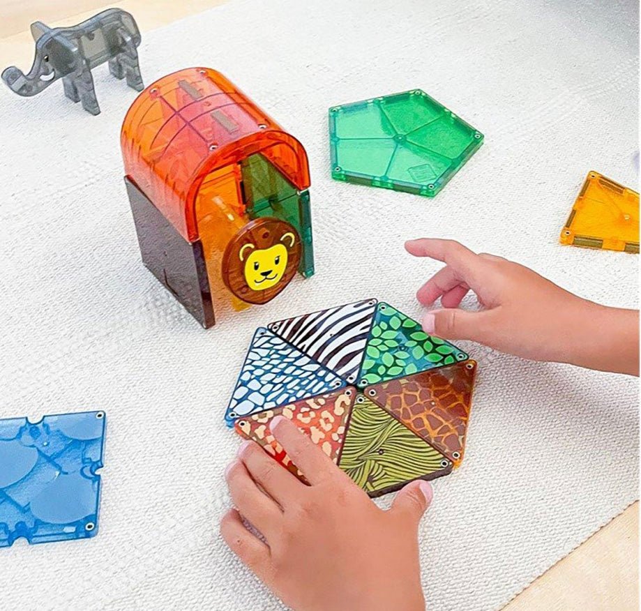 EXTENSIÓN (Magna-Tiles) - Safari - Casa de Fieras