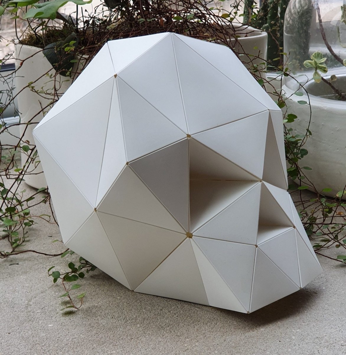 Figura Origami (piezas plástico) - Cabeza - Casa de Fieras