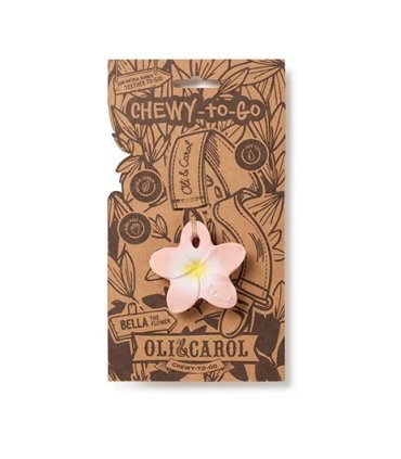 Flor de Hawai Rosa - Mini mordedor - Casa de Fieras