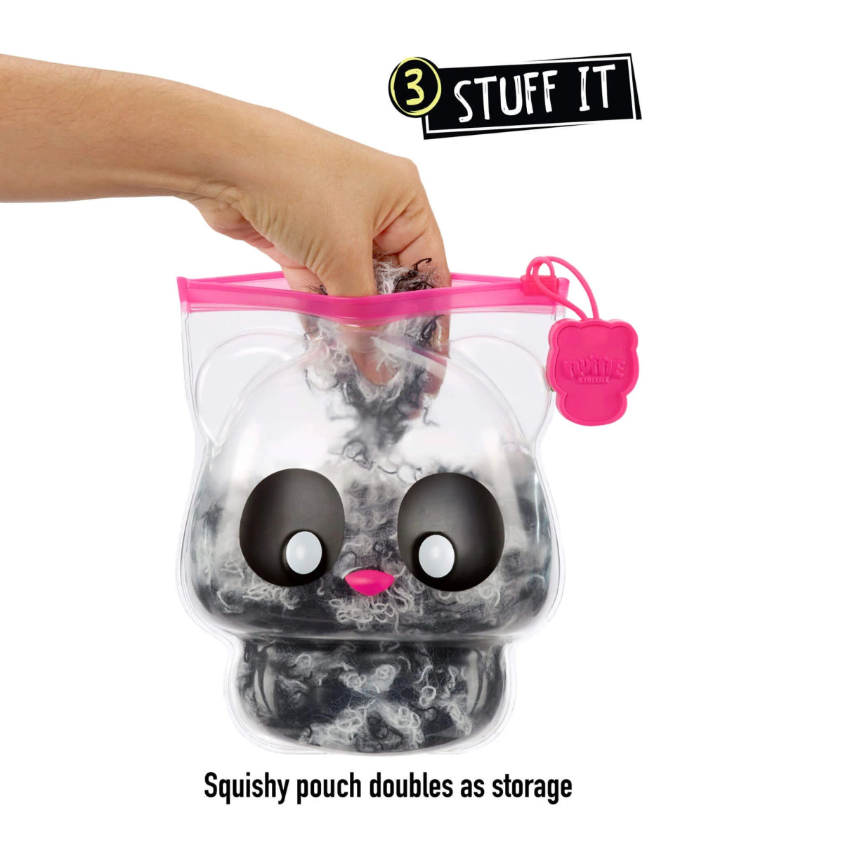 Fluffie Stuffiez -Panda Grande - Casa de Fieras