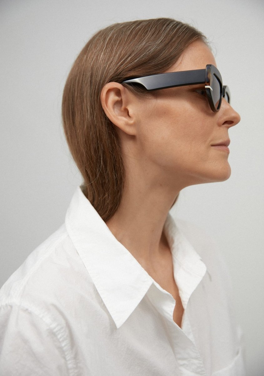 Gafas de Mujer - FOWLER - Havana + detalle mostaza y blanco - Casa de Fieras