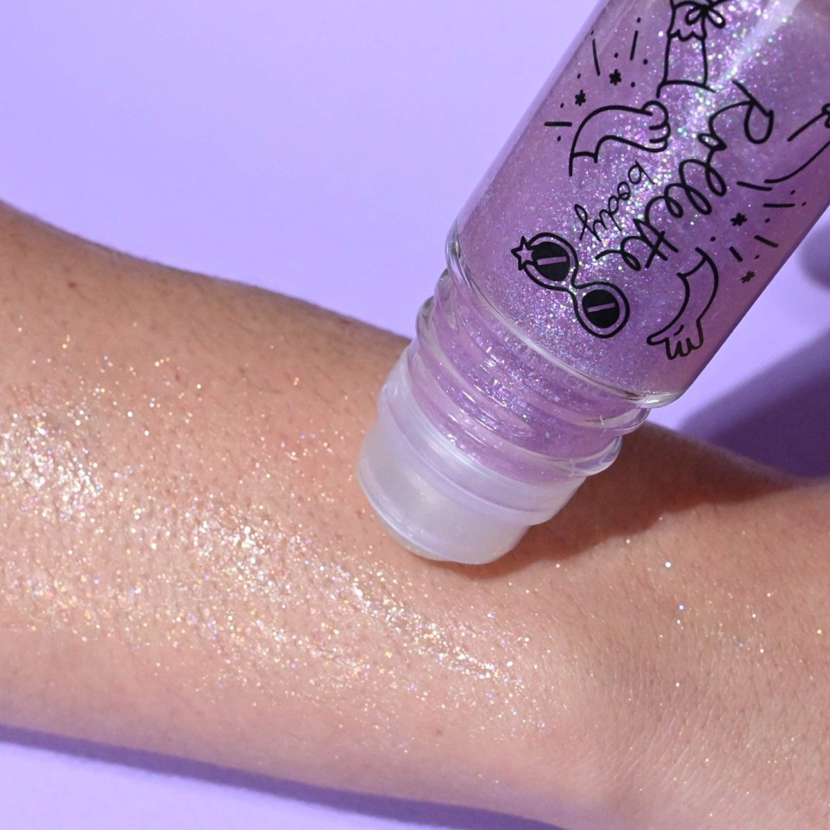 Gel corporal purpurina - Casa de Fieras