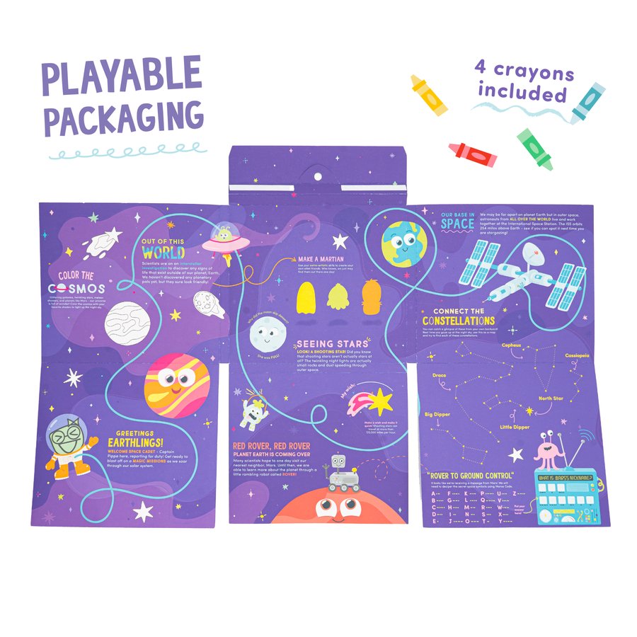 Glo pals - Huellas de baño - Galaxy - Casa de Fieras