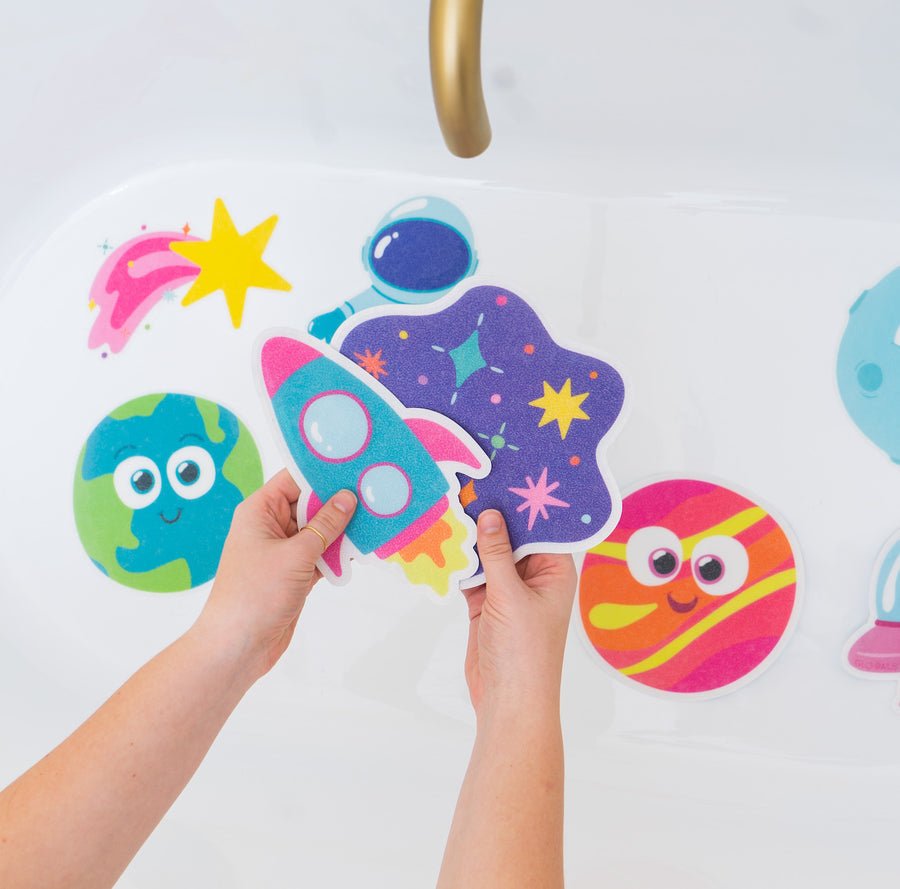 Glo pals - Huellas de baño - Galaxy - Casa de Fieras