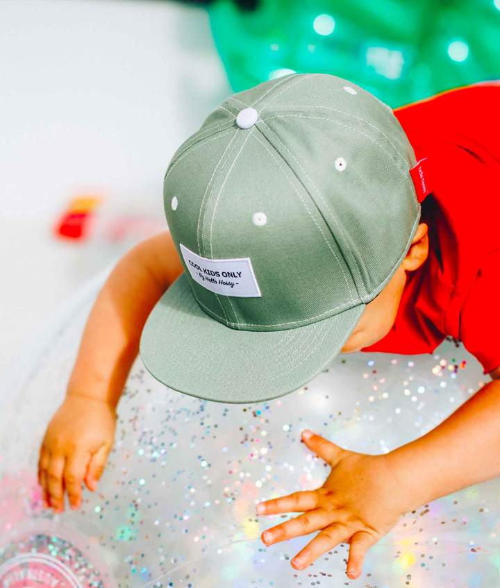 Gorra COOL KIDS ONLY (cool mum & cool dad a juego) - Algodón - Kaki - Casa de Fieras
