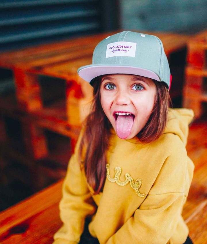 Gorra COOL KIDS ONLY (cool mum & cool dad a juego) - Algodón - Kaki - Casa de Fieras