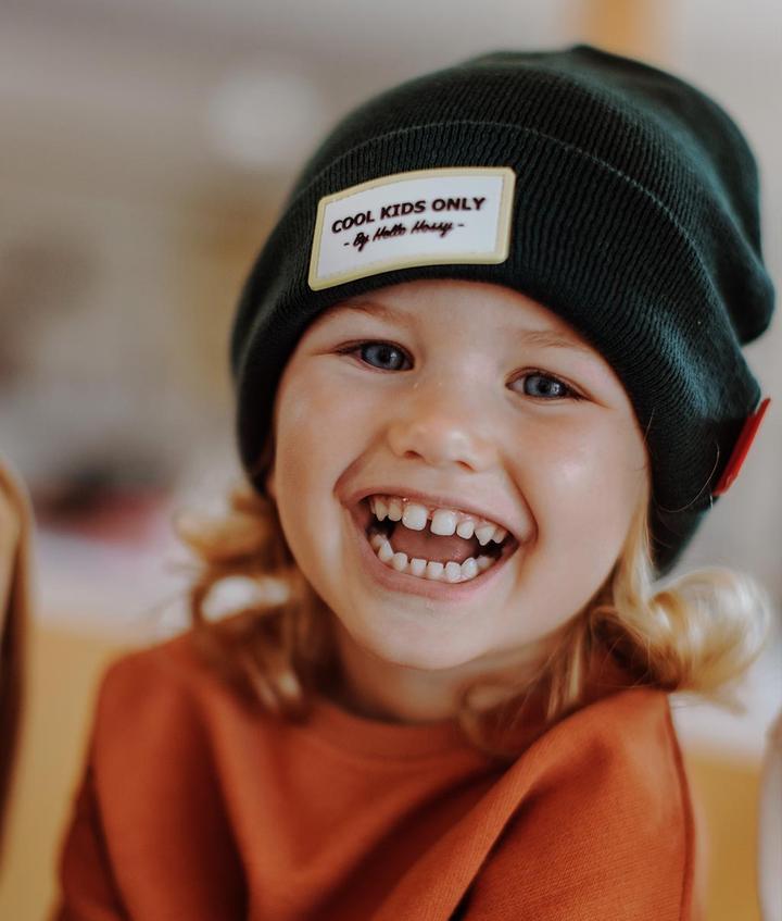 Gorro COOL KIDS ONLY (cool mum & cool dad a juego) - Urban - Verde Hunter - Casa de Fieras