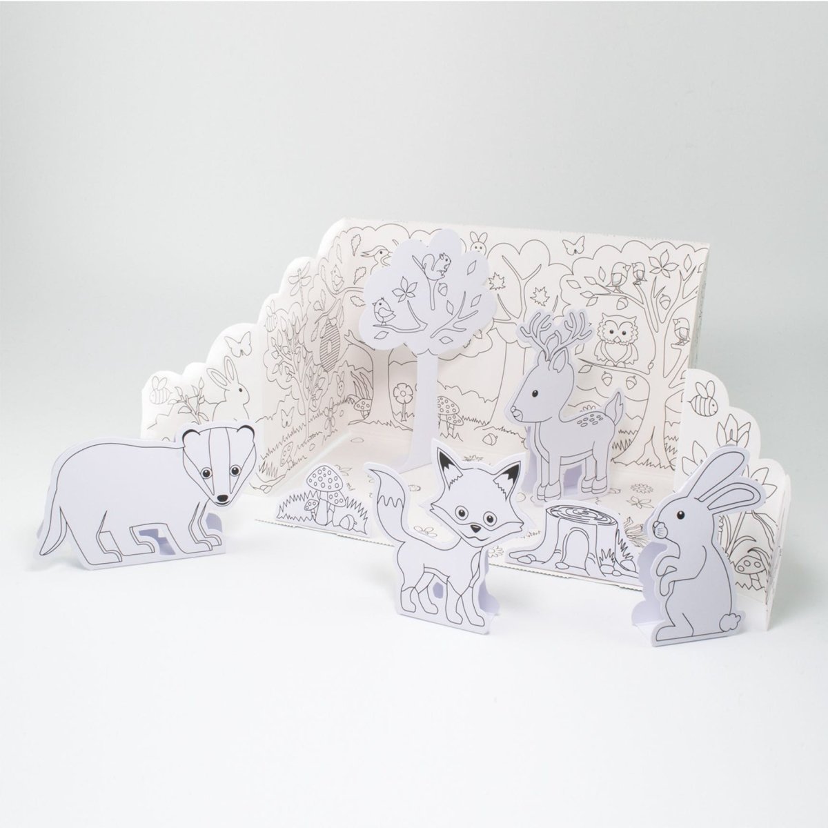 Haz tu Pop up - Animales - Casa de Fieras