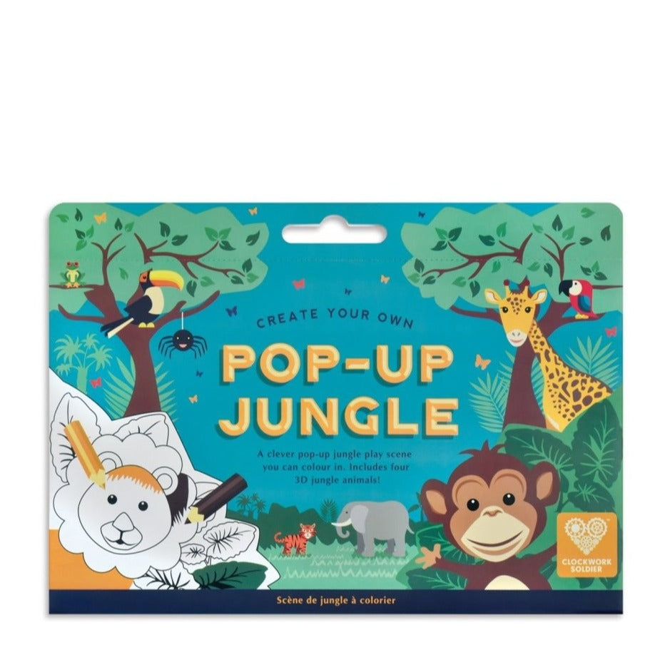 Haz tu Pop up - Animales - Casa de Fieras