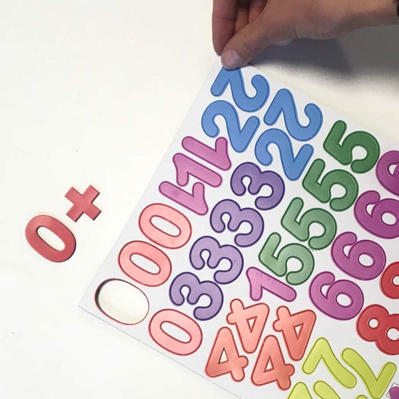 Imanes - Números (colores vivos) - Casa de Fieras