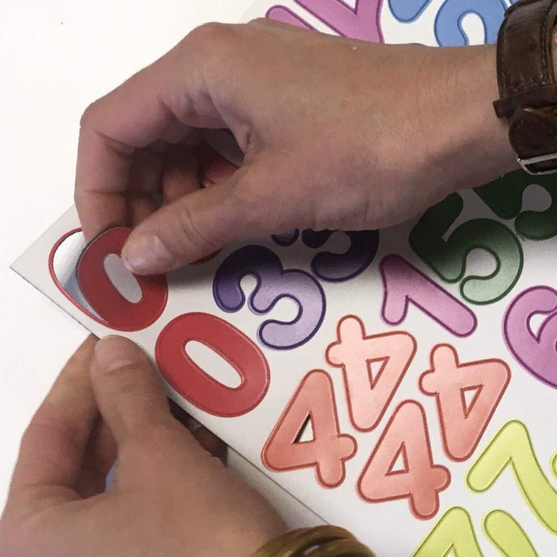 Imanes - Números (colores vivos) - Casa de Fieras