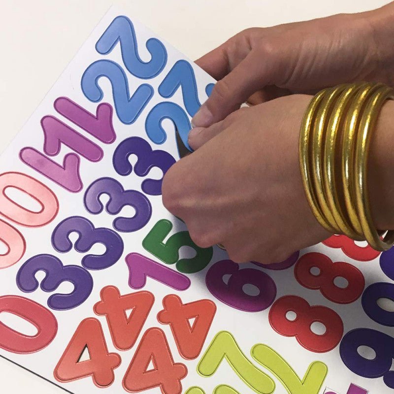 Imanes - Números (colores vivos) - Casa de Fieras