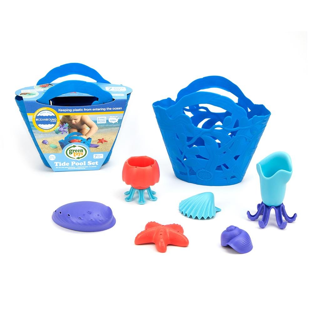 Juguetes, moldes y cesta (Plastico reciclado) - Casa de Fieras